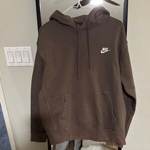 Nike Dark Brown Hoodie for Men